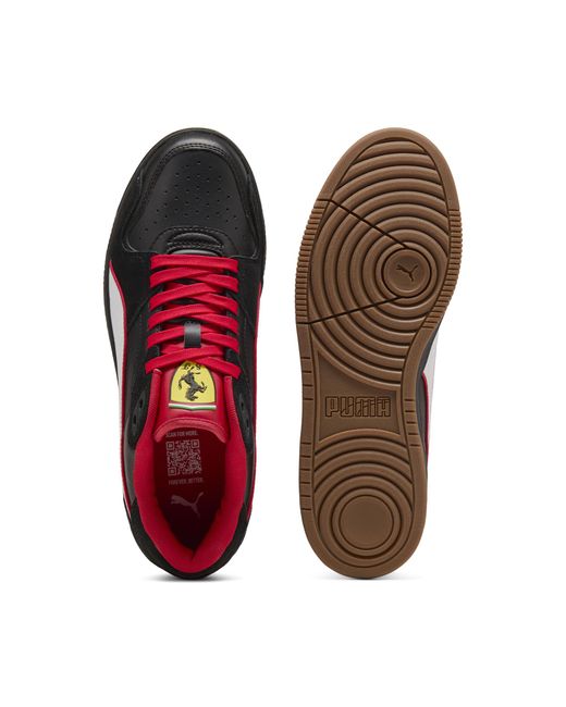 Sneakers Scuderia Ferrari Rbd Break Low Scarpe, Nero di PUMA in Red