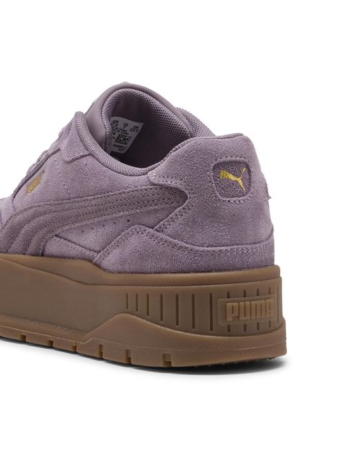 PUMA Brown Karmen Ii Idol Suede Sneakers