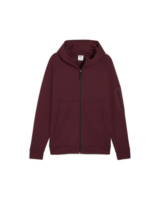 PUMA Red Tech Fz Hoodie for men
