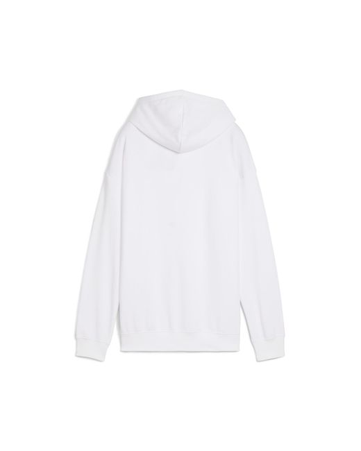 PUMA White Essentials Relaxed Hoodie