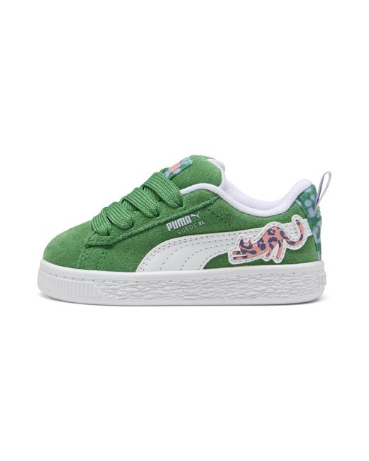 PUMA Green Suede Xl Cats Club Sneakers Baby Schuhe