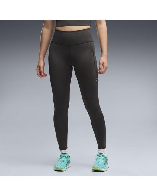 PUMA X Hyrox Pwrmode 7/8 Tights in Black | Lyst UK