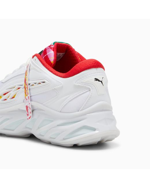 PUMA White Scuderia Ferrari Exotek NITROTM Sneakers Schuhe