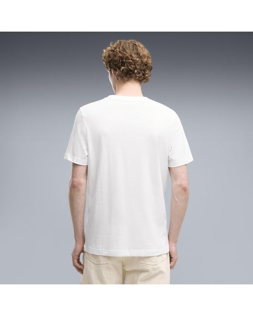 PUMA White Essentials T-Shirt for men