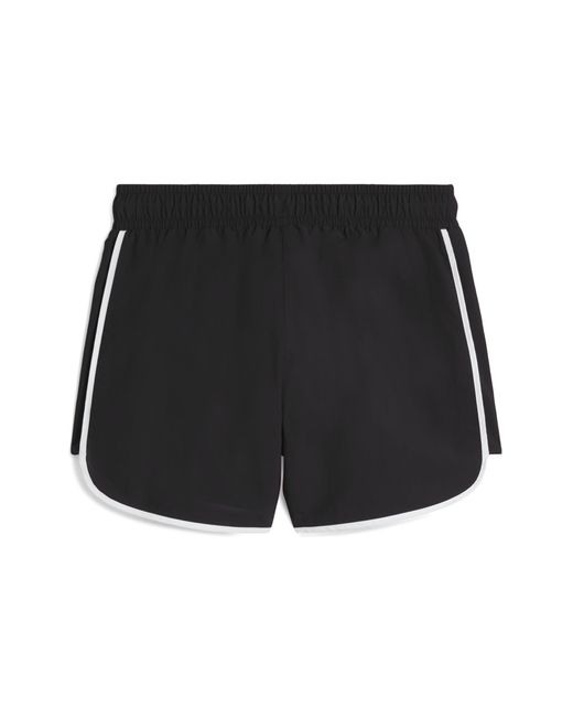 PUMA Black Wardrobe Essentials Woven 3" Shorts Damen