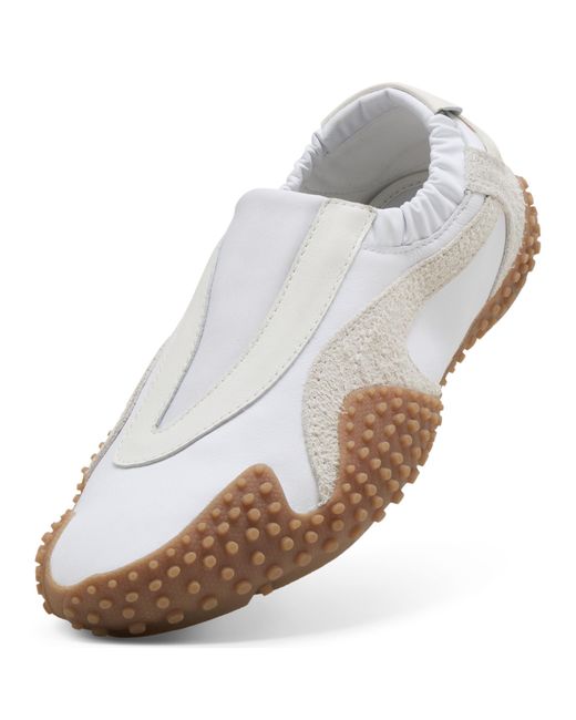 PUMA White Mostro Move Sneakers