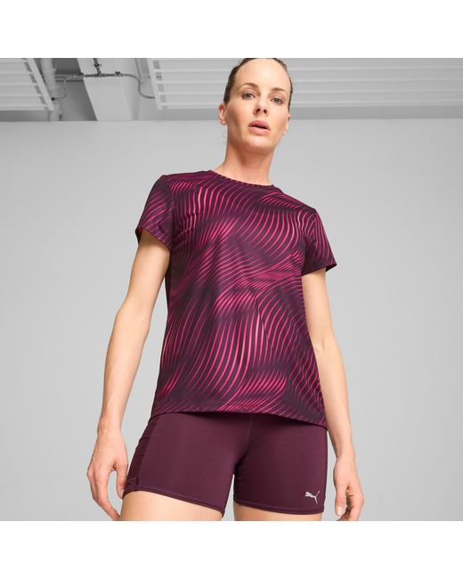 PUMA Purple Run Favorite Tee