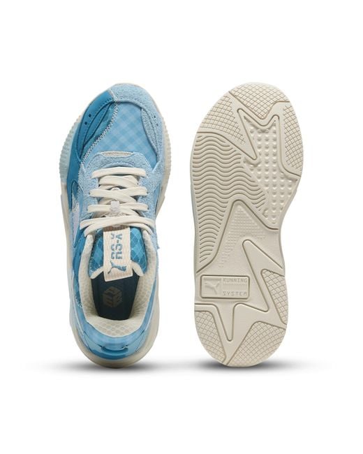 PUMA Blue Rs-X Rain Map Hyper Prep Sneakers