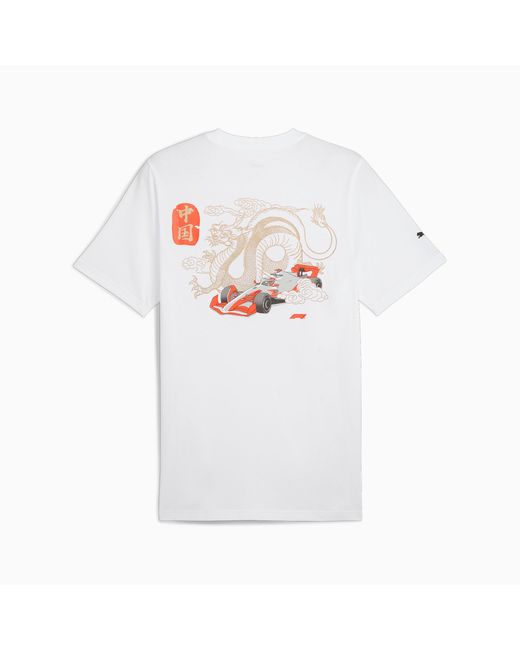 PUMA F1® Chinese Gp T-shirt in het White voor heren