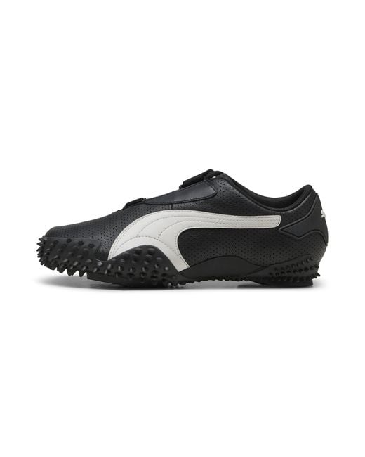PUMA Black Mostro Perforated Sneakers
