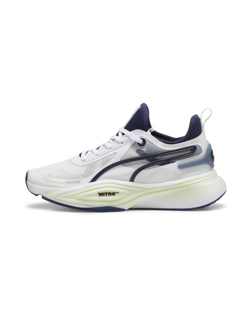 PUMA White Pwr Nitroâ Squared Training Shoes for men
