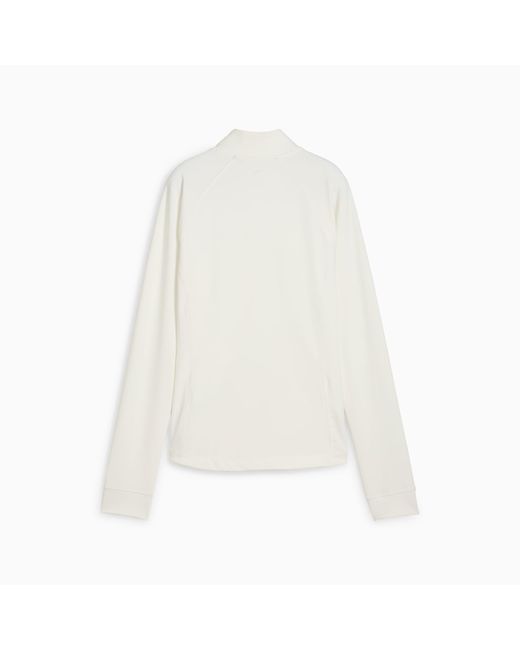 PUMA Cloudspun Tech Zip-Up Power Jack Voor in het White