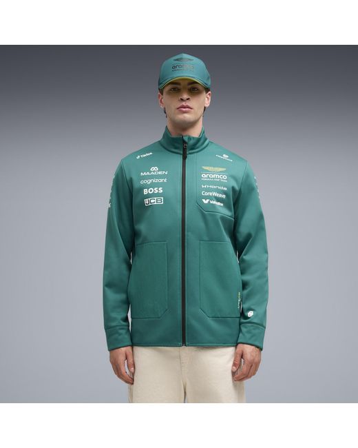PUMA Green X Aston Martin Aramco F1 Team Replica Jacket