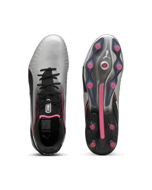 Botas De Fútbol King Ultimate Fg/Ag Para Mujer PUMA de color Black