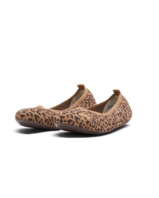 PUMA Brown Ilana Leopard Ballet Shoes