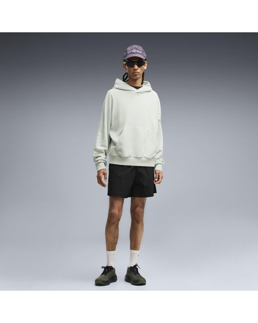 PUMA Gray Run Culture Collective Boxy Hoodie for men