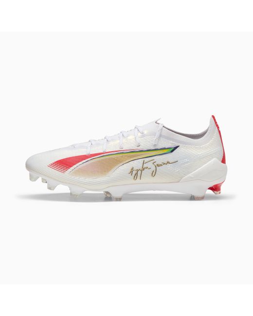 Scarpe Da Calcio Ultra 5 Ultimate Senna Fg Per Donna, Oro/Rosso/Bianco/Altro di PUMA in White da Uomo