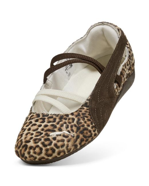 PUMA Brown Speedcat Ballet Wild Sneakers