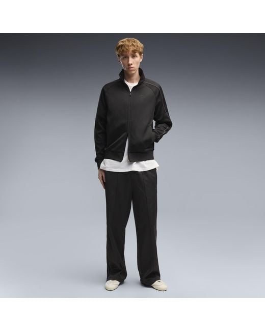 PUMA Black T7 Track Jacket for men