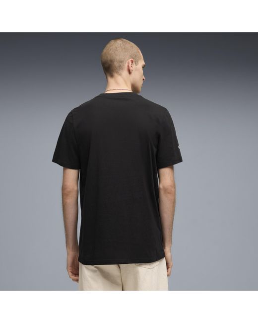 PUMA Black Bmw M Motorsport Essentials T-Shirt for men