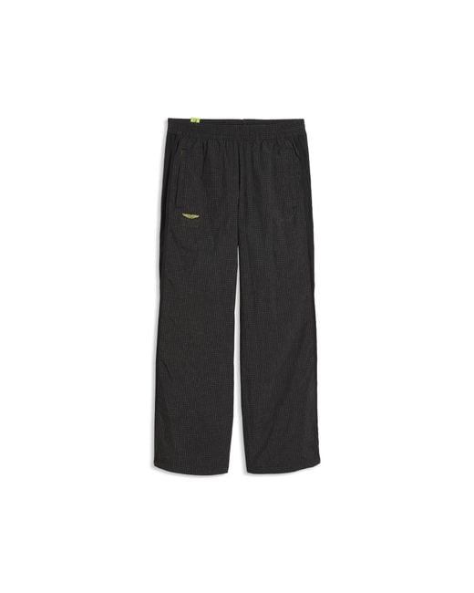 PUMA Black X Aston Martin Aramco F1 Team Lifestyle T7 Oversized Pants for men