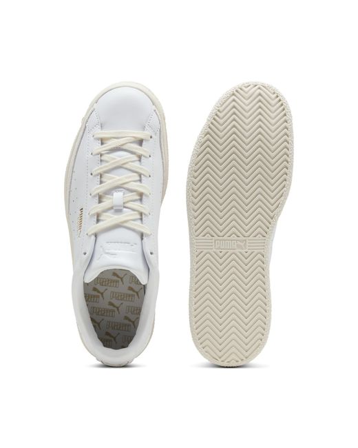 PUMA White Court Sneakers