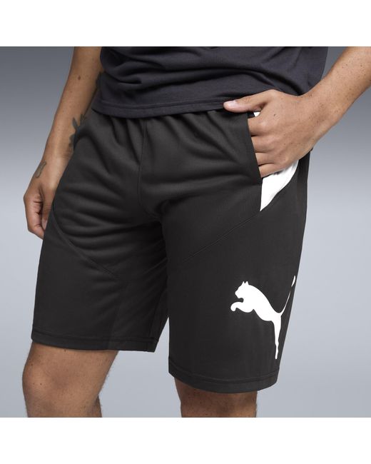 PUMA Black Train 10" Shorts for men