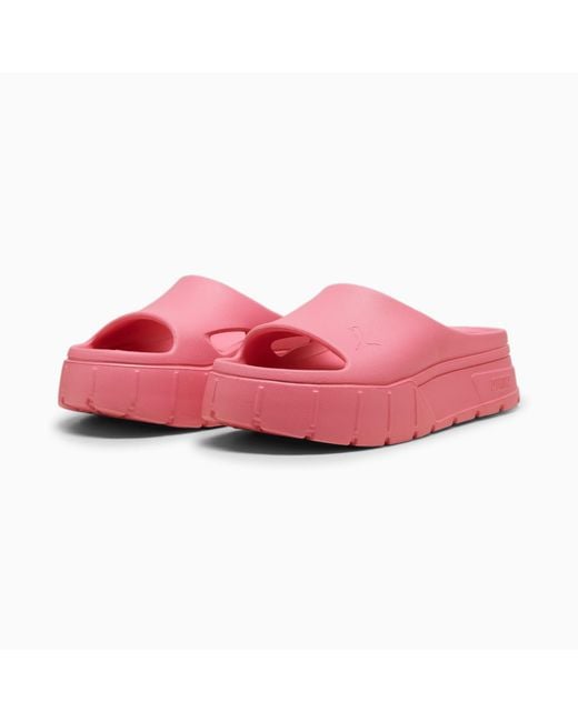 PUMA Mayze Stack Injex Sandalen Voor Dames in het Pink