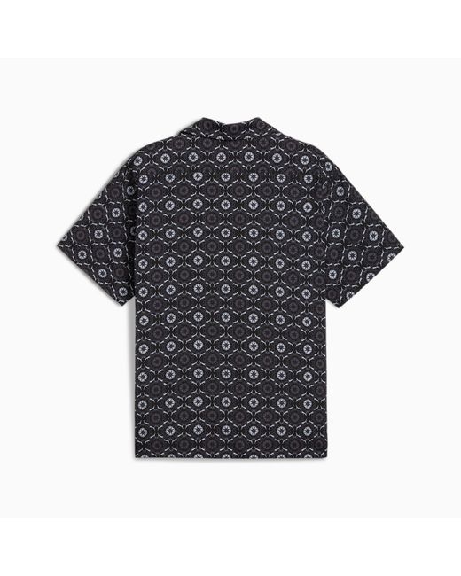 PUMA Black Classics Short Sleeve Woven Shirt