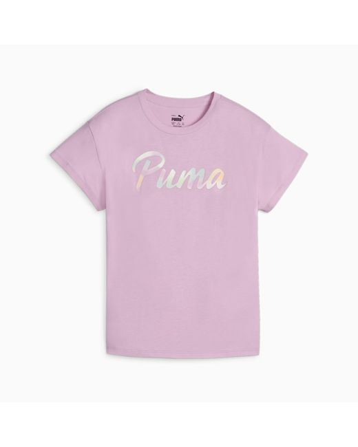 PUMA Purple SUMMER DAZE Boyfriend-T-Shirt Kinder
