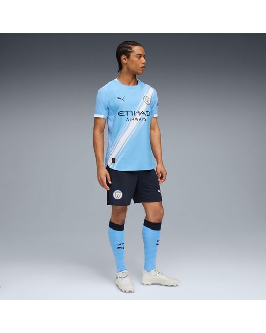 PUMA Blue Manchester City 25/26 Shorts Dark for men