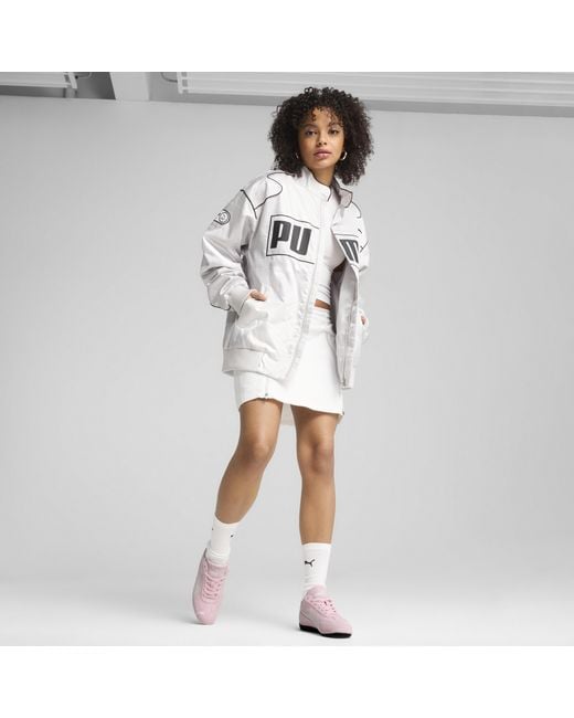 PUMA Speedcat Og Uniseks Sneakers, Roze/Wit, Maat 35,5 in het White