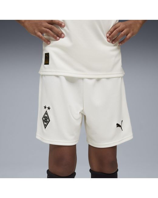 PUMA White Borussia Mönchengladbach 25/26 Shorts Teenager, Kleidung, Warm/Schwarz