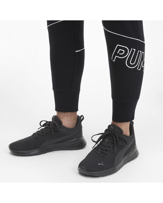 PUMA Black Anzarun Lite Trainers for men