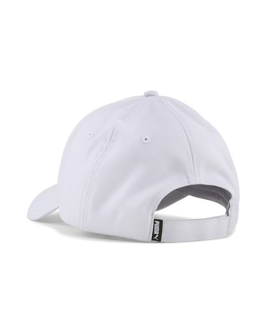 PUMA White Essentials Metal Cat Baseball Cap