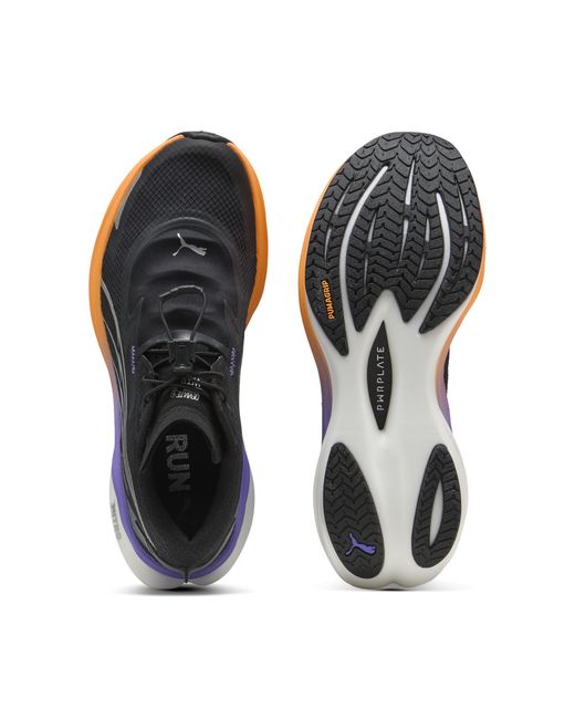PUMA Black Deviate Nitroâ 3 Winterized Running Shoes