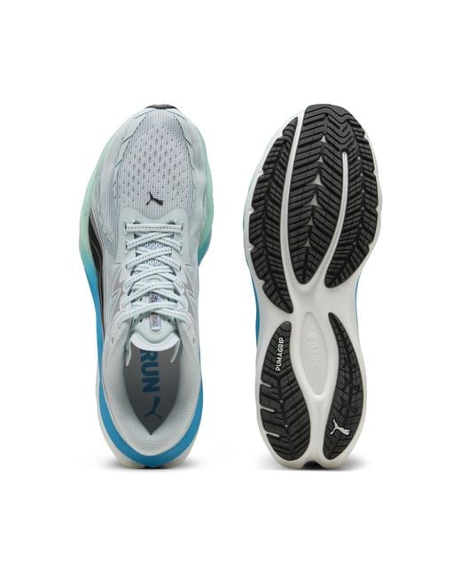 PUMA Velocity Nitro 4 Laufschuhe Herren, Sport, Sea Glass/Speed in Blue für Herren