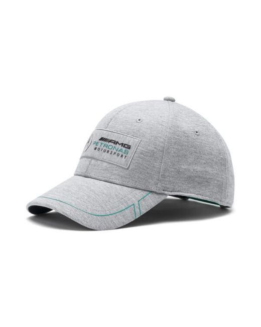 PUMA Mercedes Amg Petronas Baseball Cap in Gray Lyst