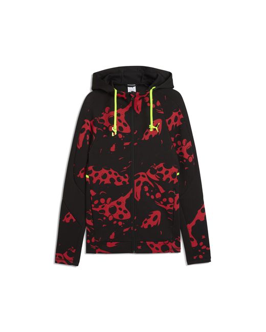 Giacca Scoot Lab Evostripe Da Uomo, Abbigliamento, Rosso/Nero/Aop di PUMA in Red da Uomo