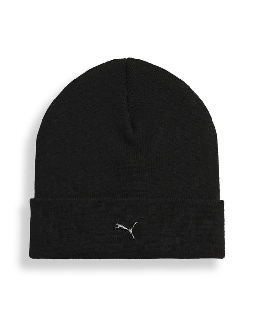 PUMA Black Metal Cat High Crown Beanie