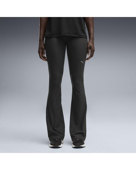 PUMA Black Cloudspun High Waisted Flared Tights