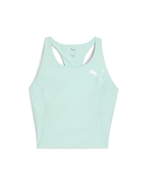 PUMA Multicolor Raceday Ultraform Running Crop-Top Damen, Sport, Mint Melt