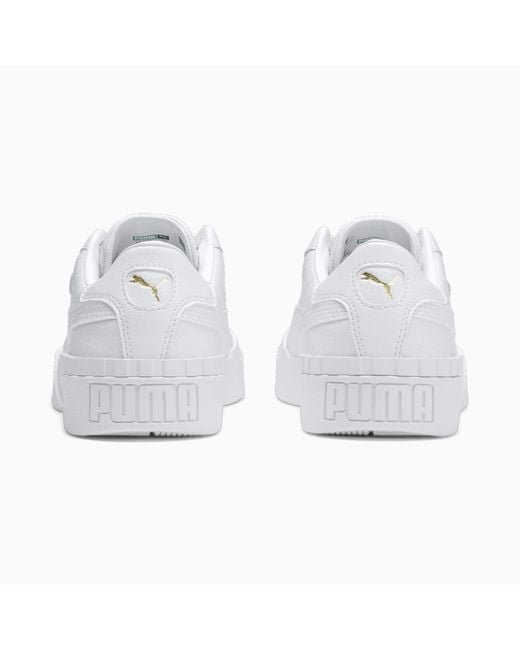 PUMA White Cali Sneakers
