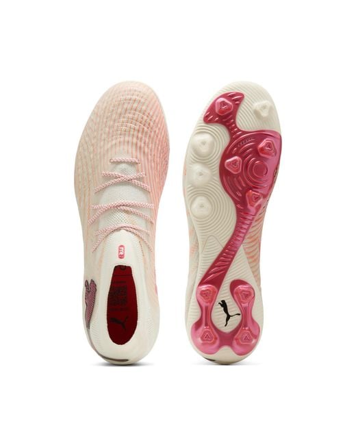 PUMA Pink Future 9 Ultimate Ag Football Boots