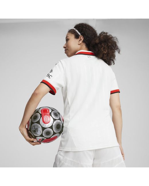 PUMA White AC Milan 24/25 Auswärtstrikot