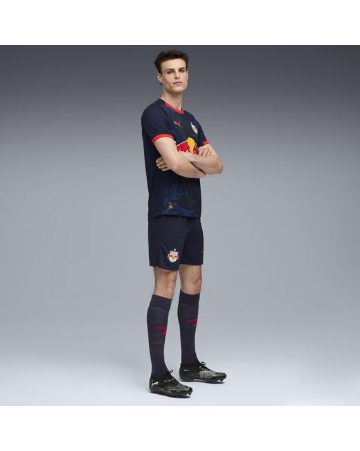 Shorts Fc Rosso Bull Salzburg 25/26 Da Uomo, Sport, /Rosso di PUMA in Blue da Uomo