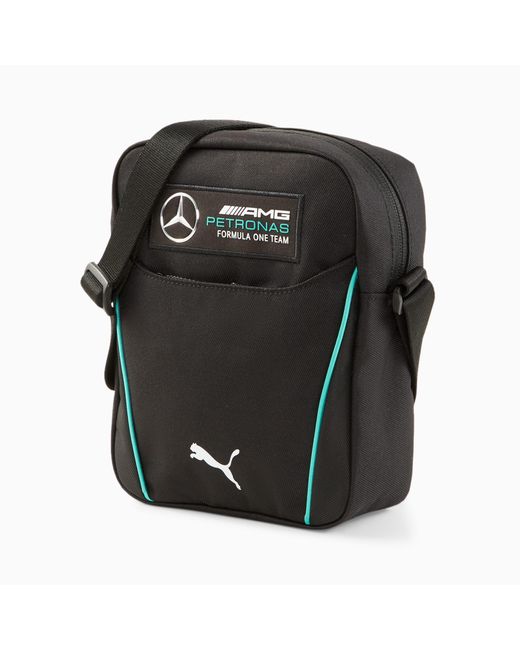 Bolso de Hombro Mercedes F1 Portable PUMA de color Black