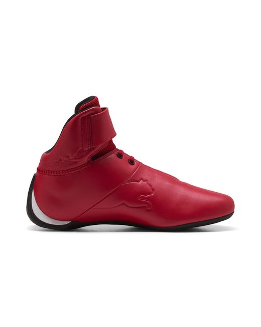 PUMA Red Ferrari Future Cat Hi Monza High Sneakers for men