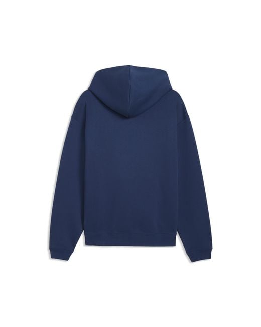 PUMA Blue Select Essentials Hoodie for men