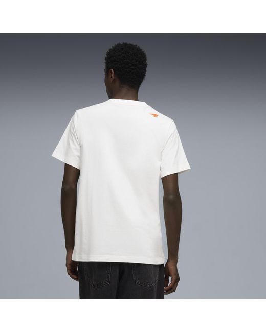 PUMA Gray Mclaren Mastercard F1 Team Replica Norris T-Shirt for men